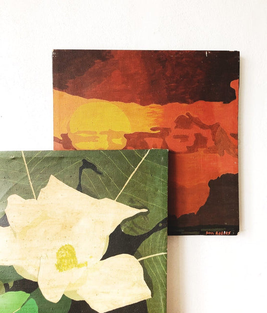 Vintage Original Jim Rogers Painting