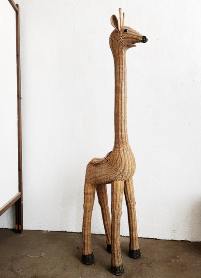 RESERVED Vintage Giraffe Floor Planter