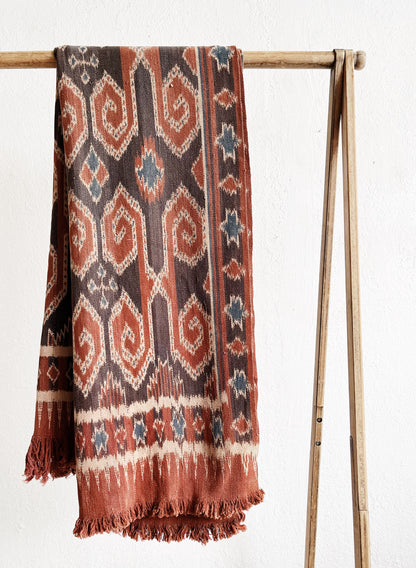Vintage Ikat Blanket