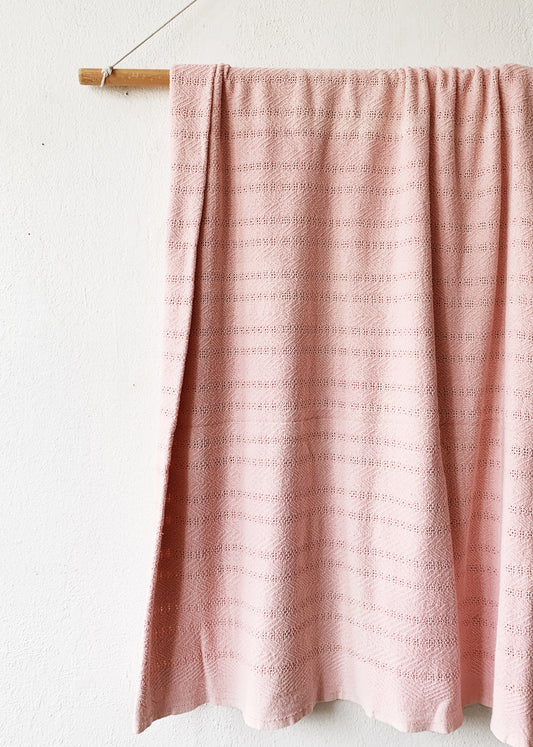 Vintage Queen Size Cotton Bedspread