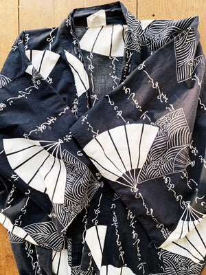 Vintage Cotton Kimono / Robe