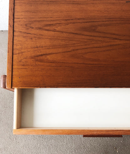 Vintage Danish Teak Rolling Cart