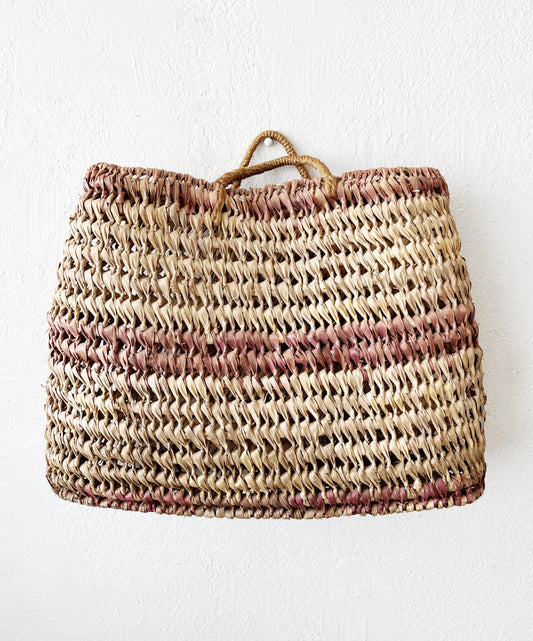 Vintage Straw Tote Bag
