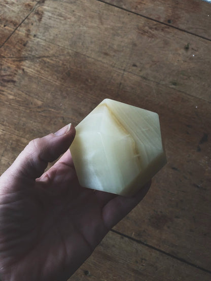 Golden Agate Polyhedron