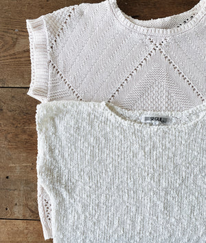 Vintage Cotton Knit Sweater