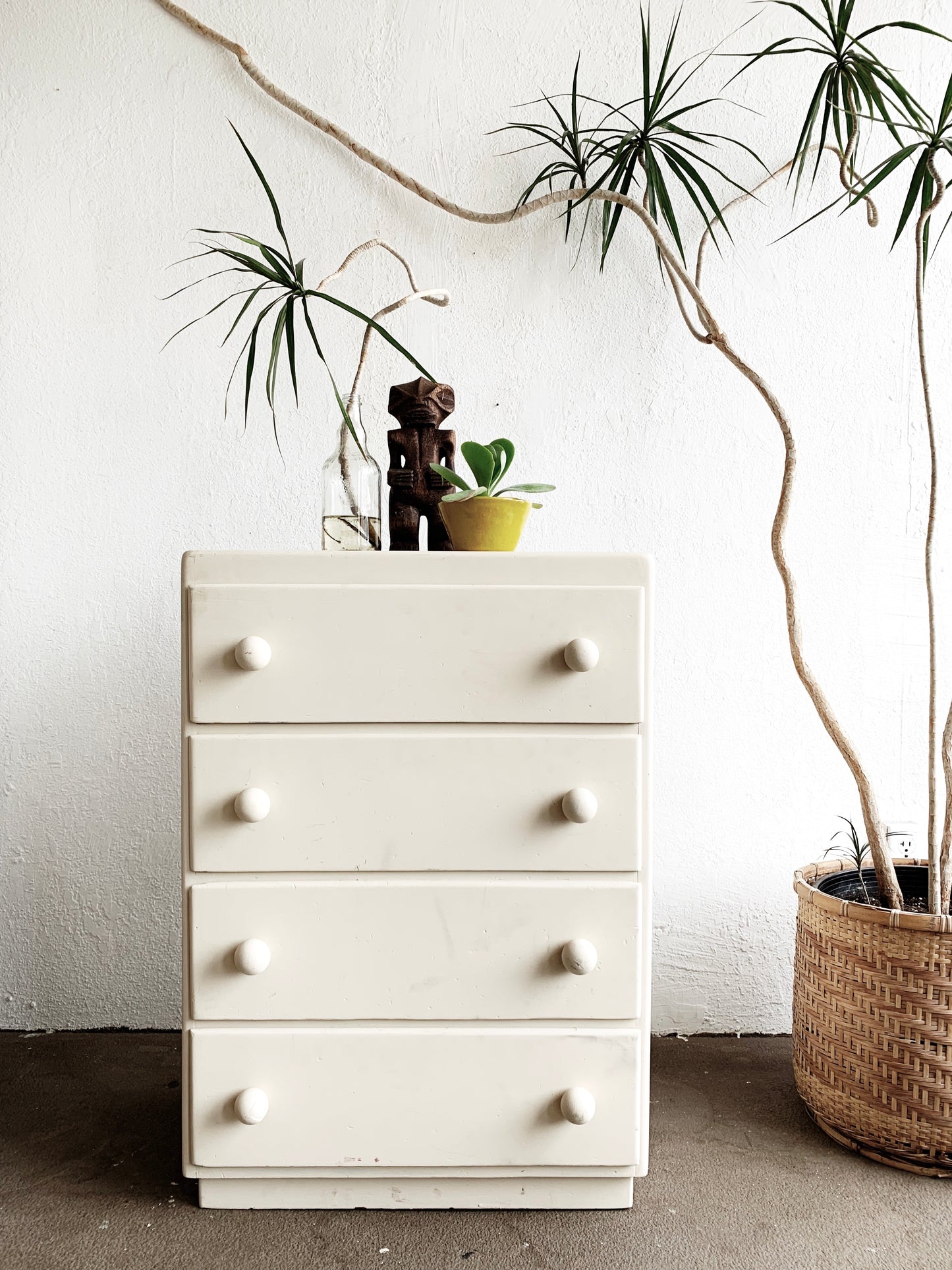 Vintage Wood Dresser