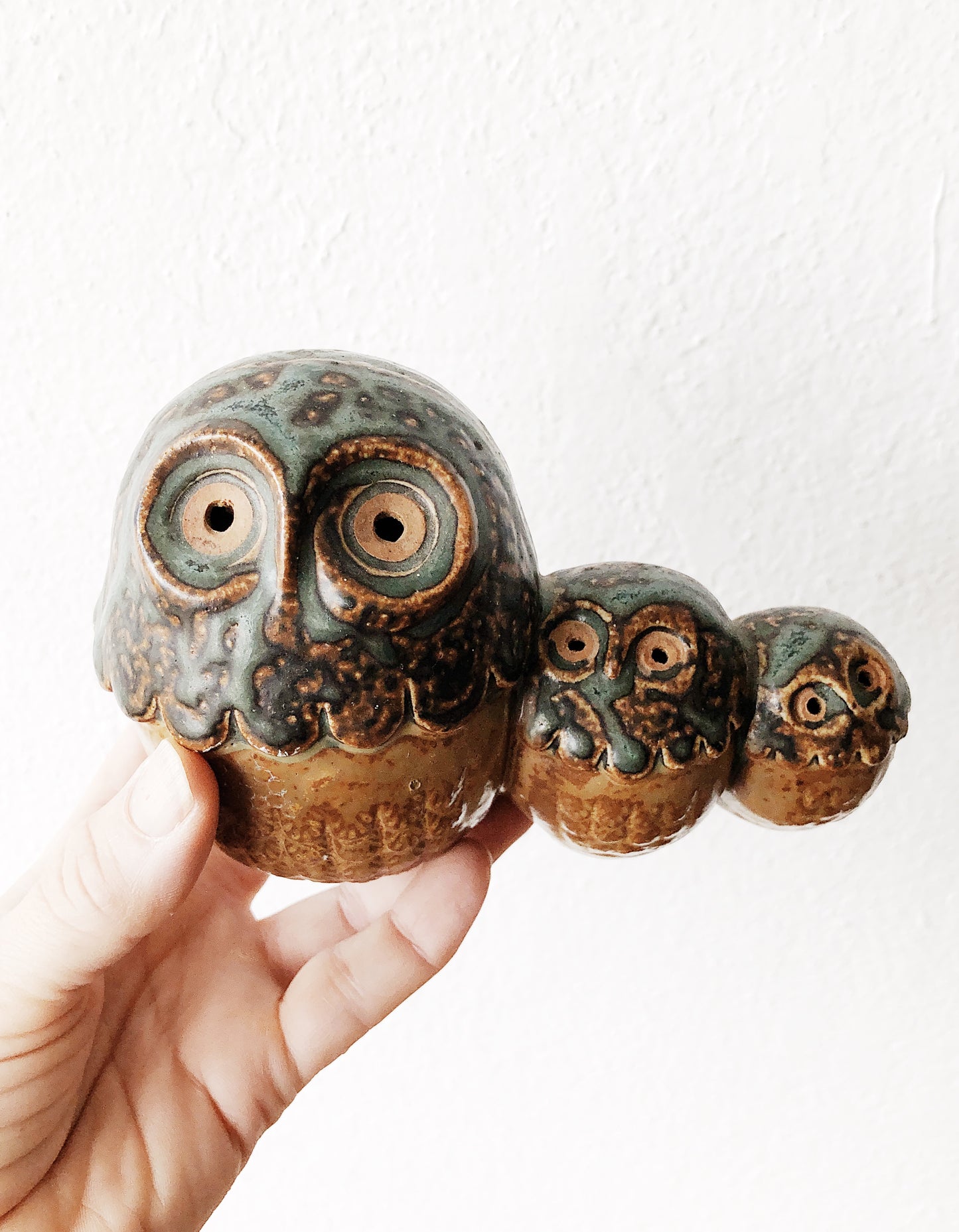 Mid Century Owl Family