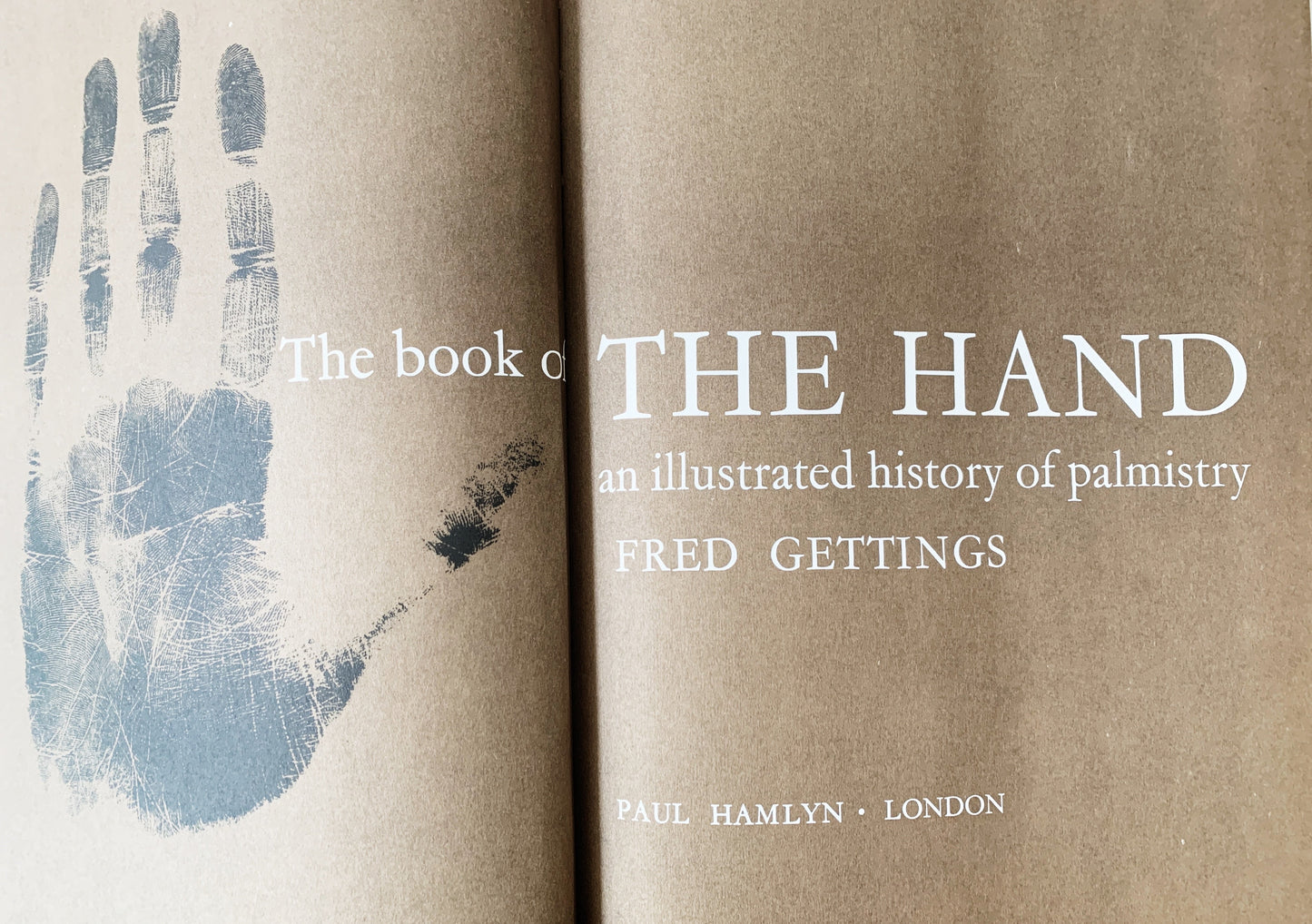 Vintage 1965 / 1973 Palmistry Book