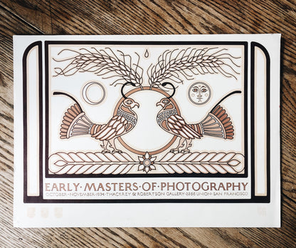 Vintage David Lance Goines Poster