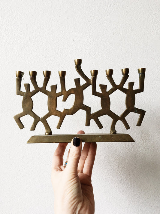 Vintage Brass Candelabra