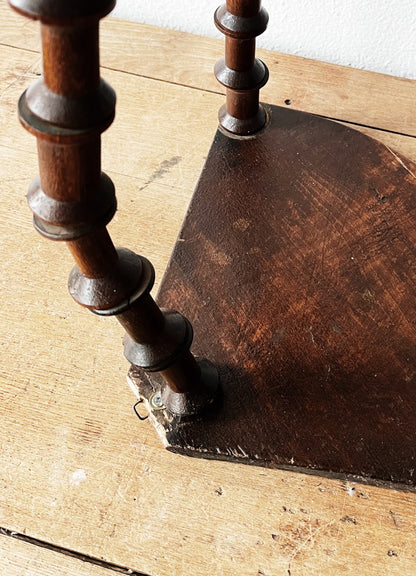 Antique Folk Art Spool Shelf