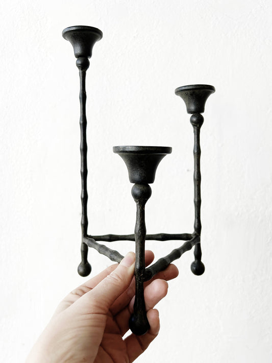 Vintage Metal Candelabra