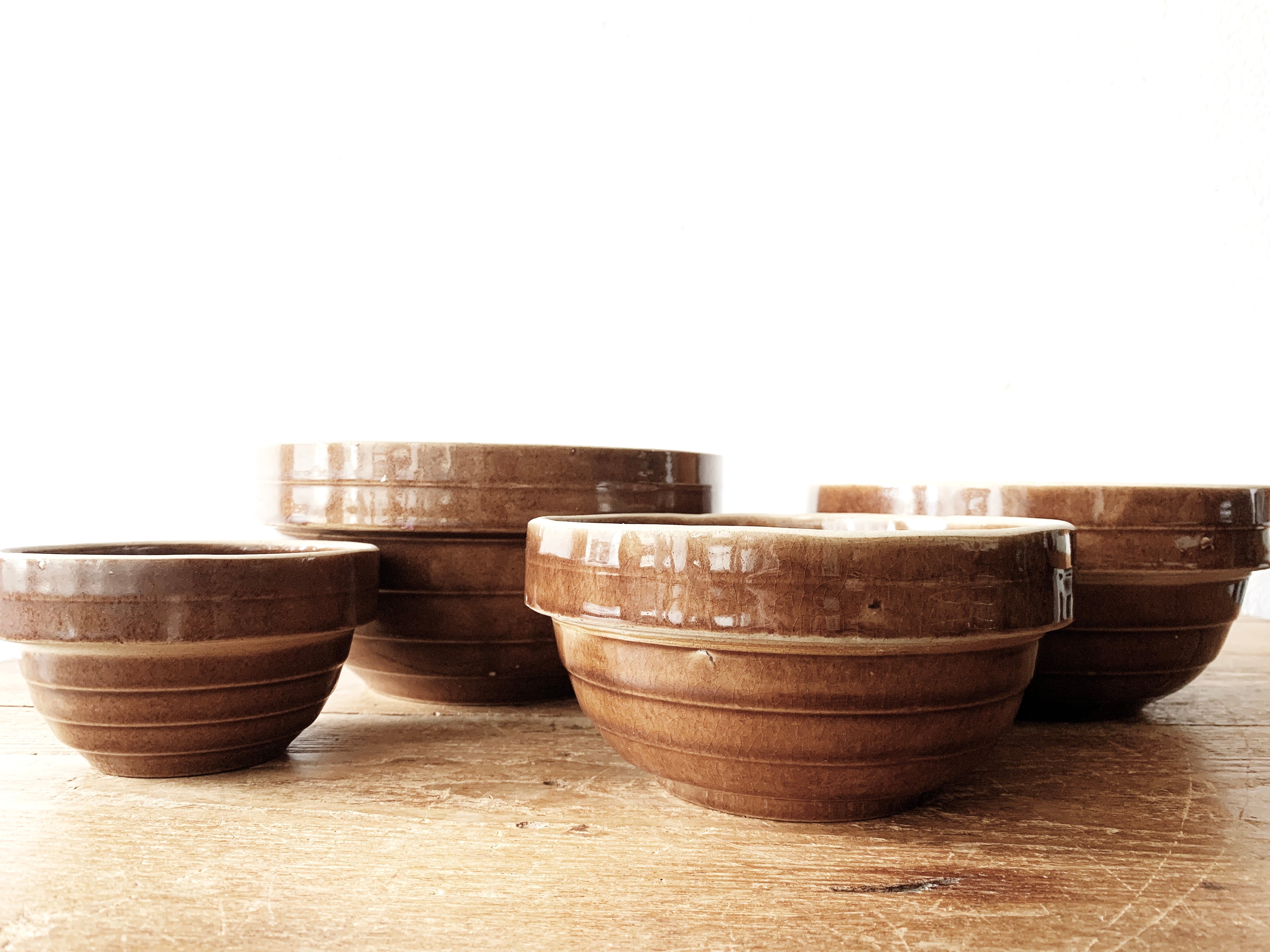 Antique Nesting USA Ware Mixing Bowls