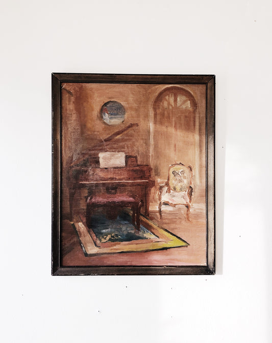 Antique Framed Oil Painting