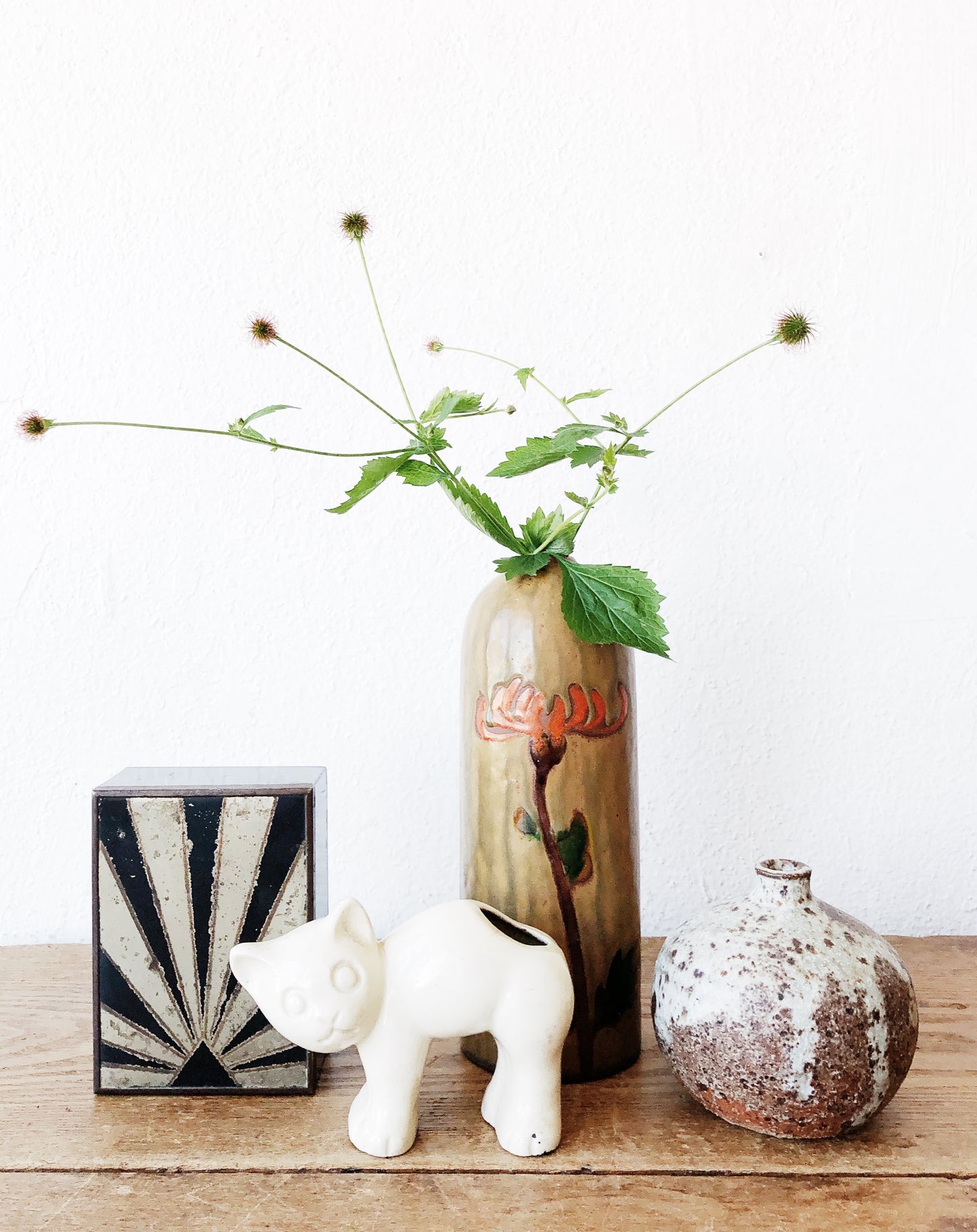 Vintage Art Pottery Vase