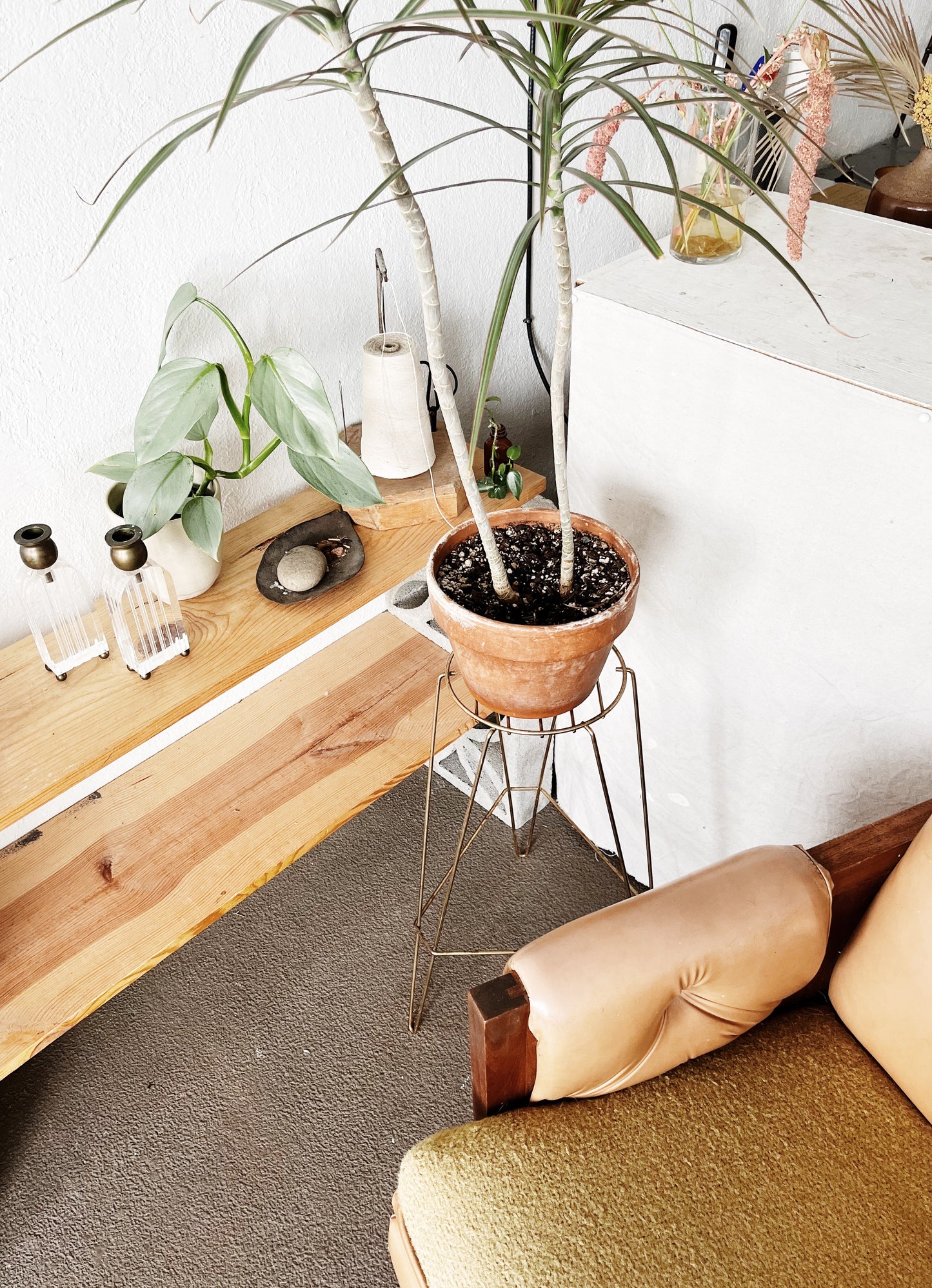 Mid Century Plant Stand