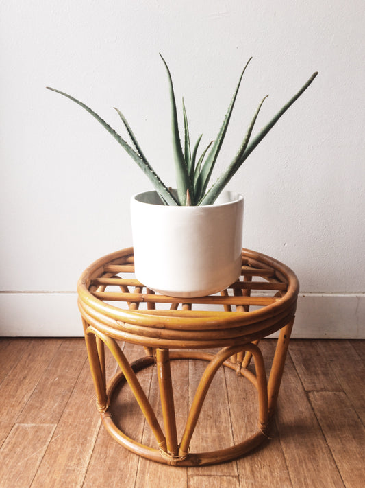Vintage Bamboo Stool