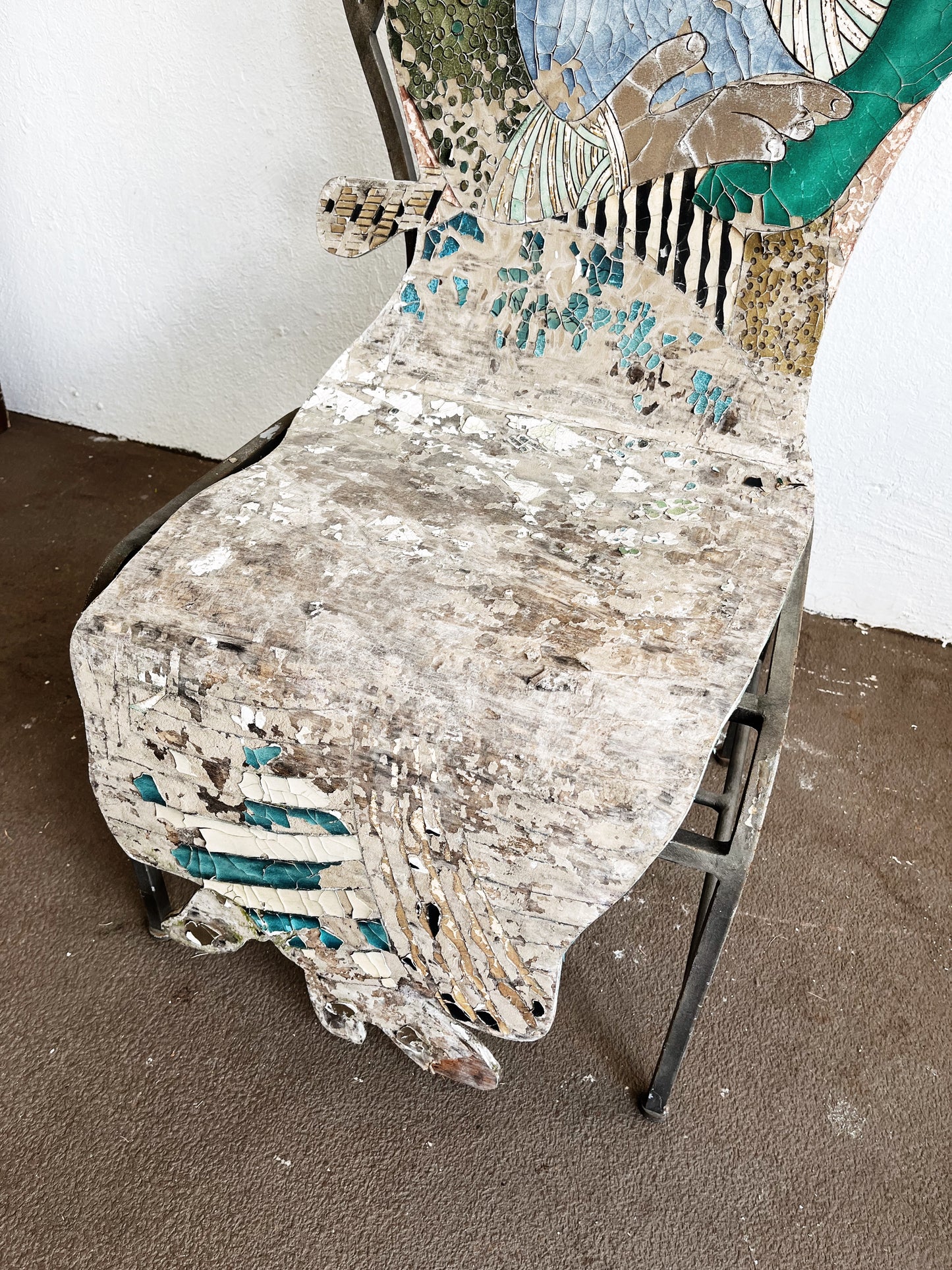 Hand Crafted Figural Chair