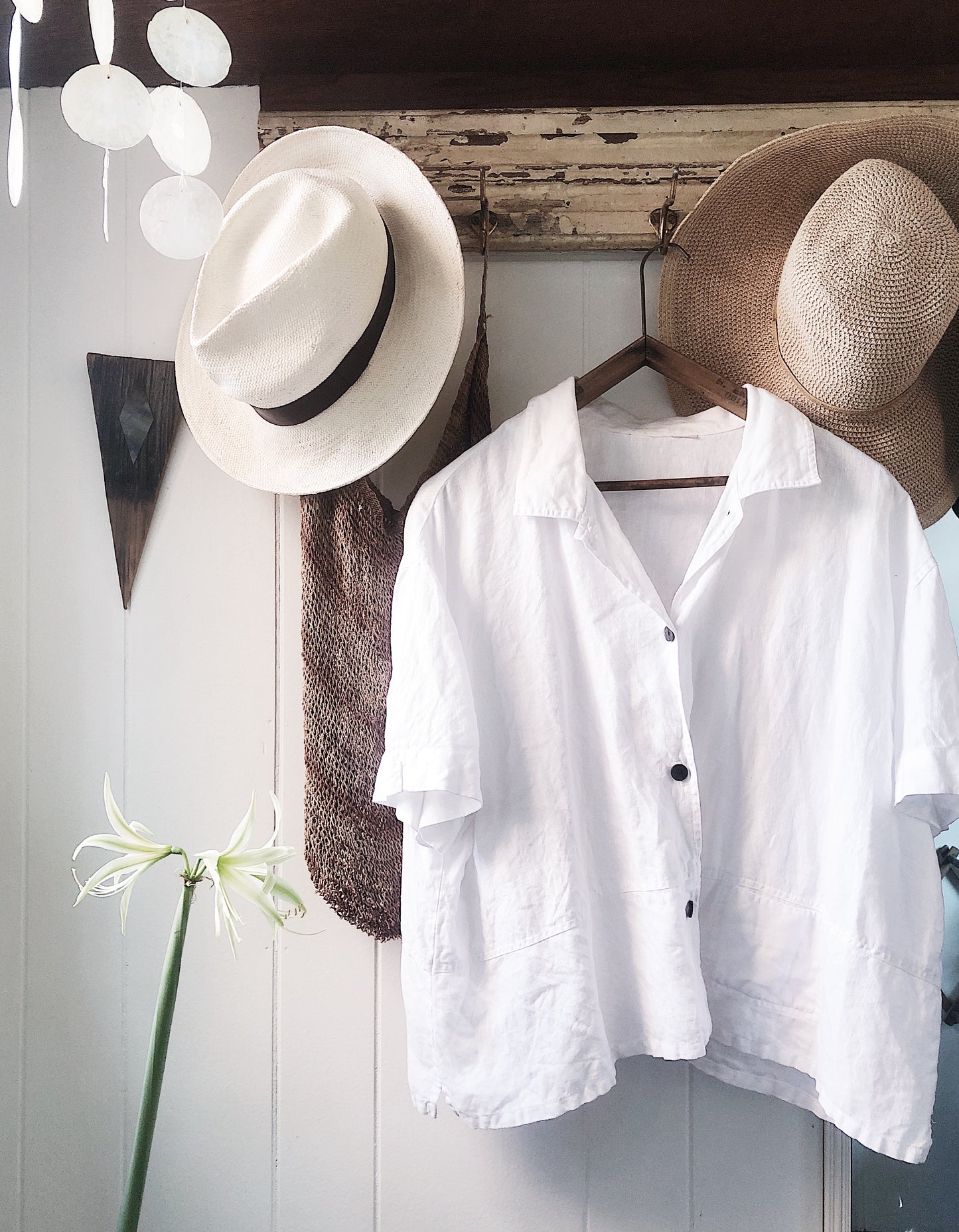 Boxy Linen Button Down