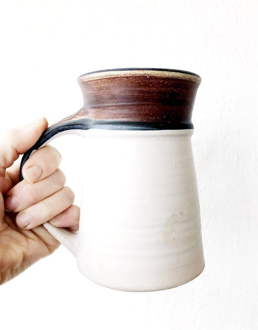 Large Vintage Pacific Stoneware Tankard Mug