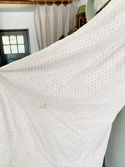 Vintage Handmade Cotton Quilt