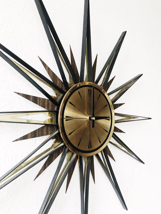 Vintage Mid Century Wall Clock
