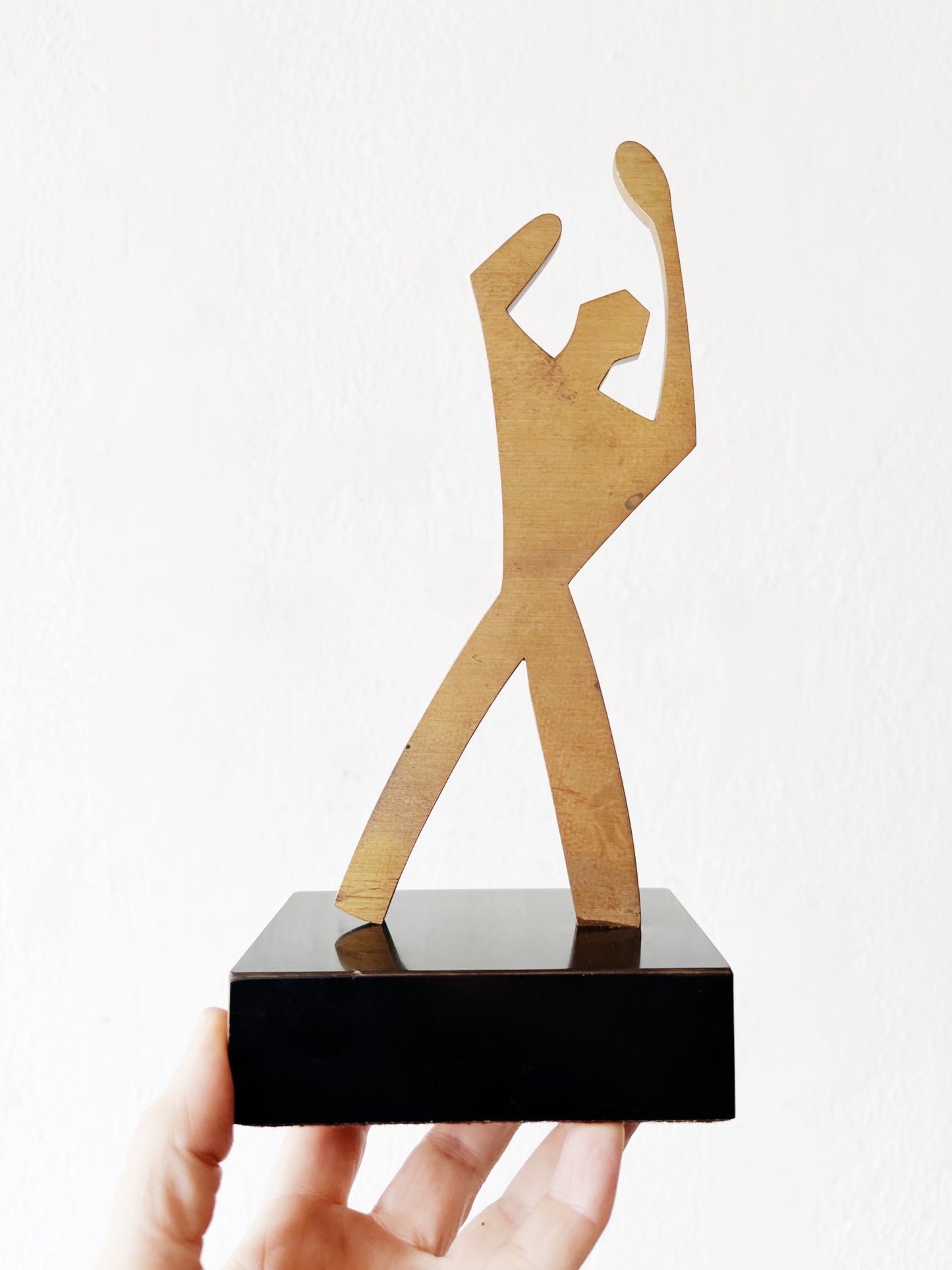 Constructivist Brass Sculpture