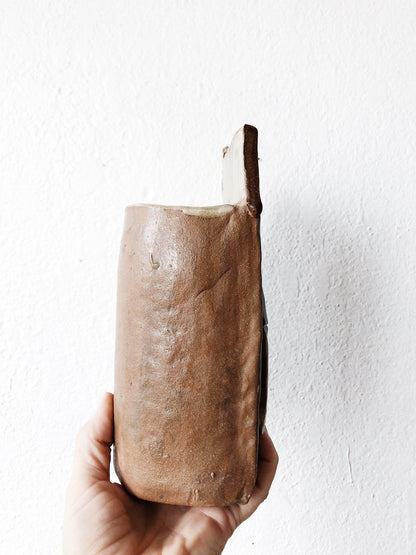 Vintage Handmade Victorian House Planter