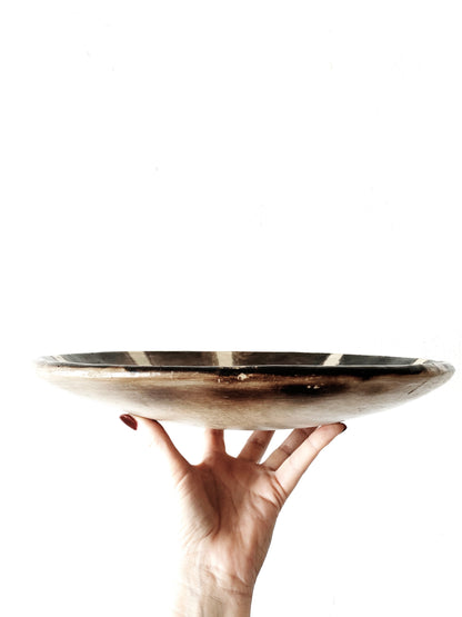 Honduran Handmade Clay Platter or Shallow Bowl