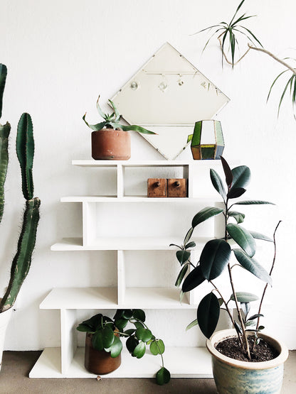Vintage Industrial Edge Square Mirror