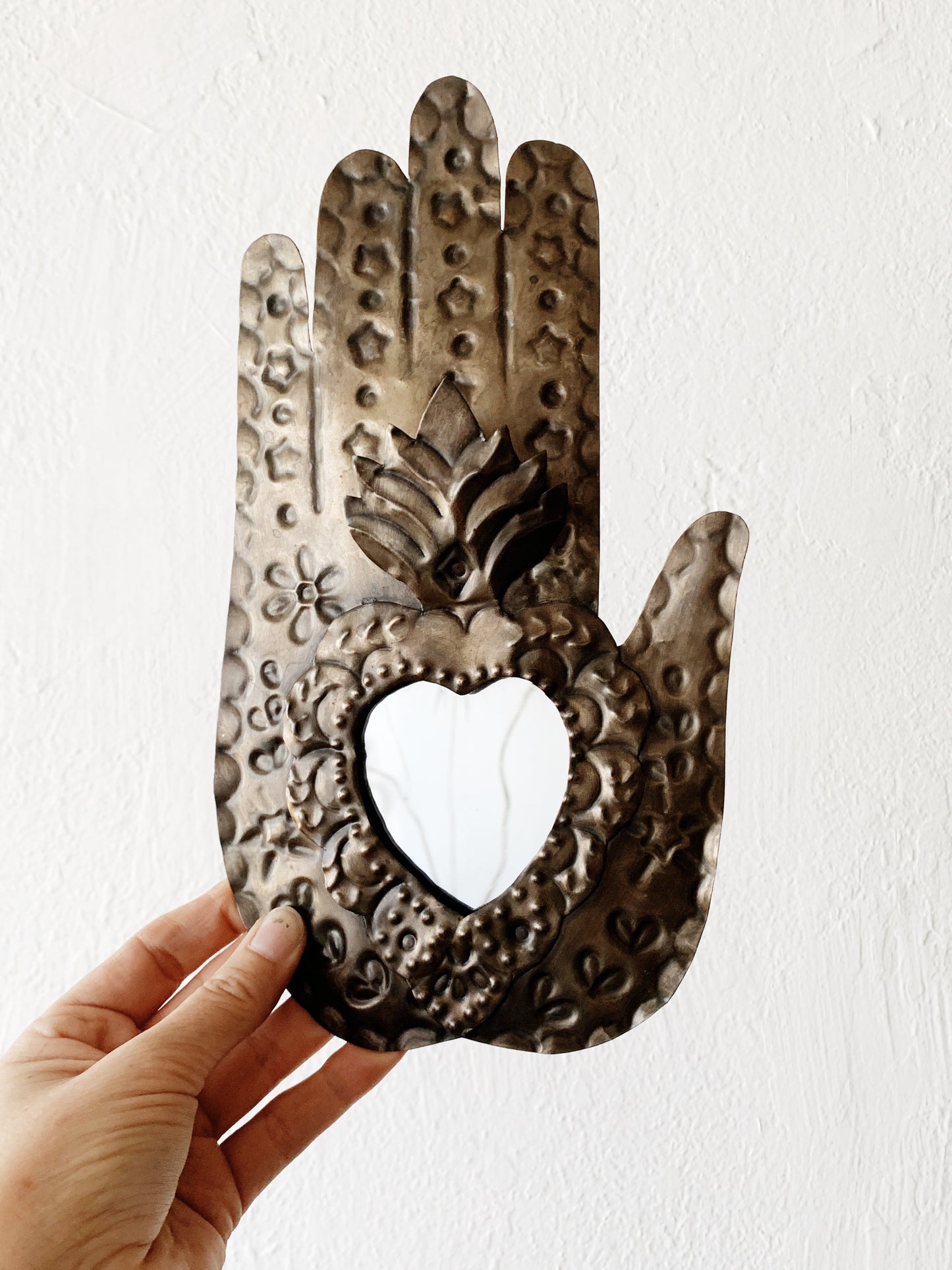 Pressed Tin Milagro Hanging