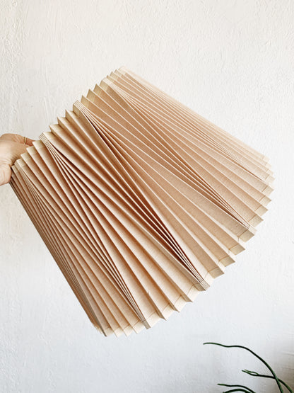 Mid Century Stiefel Pleated Shade