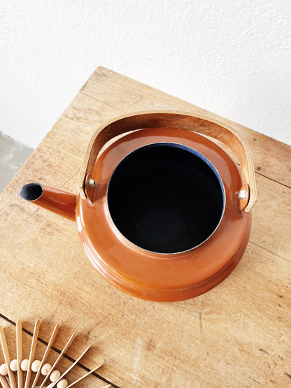 Vintage Enamel Kettle