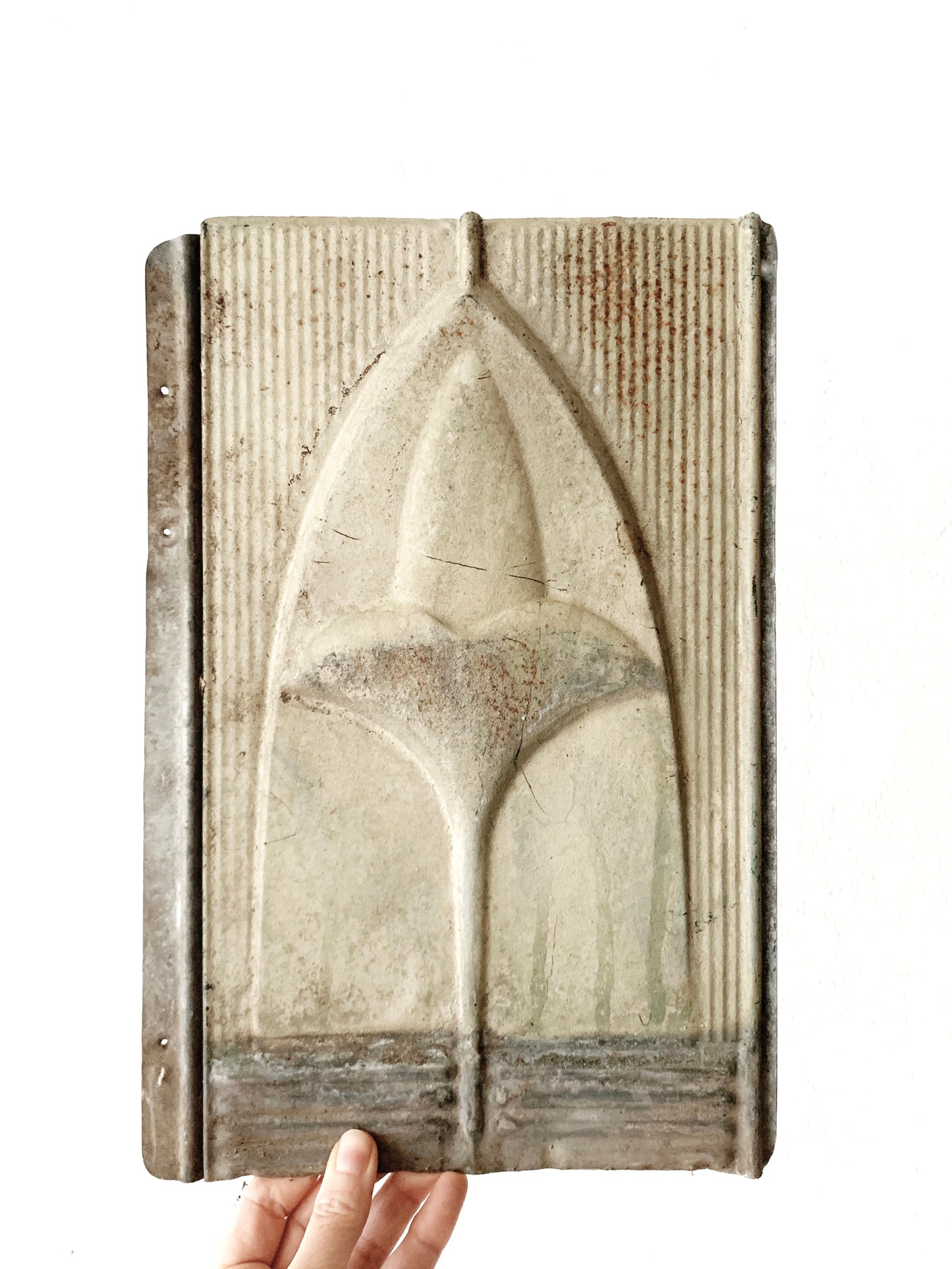 Vintage Pressed Tin Salvage Piece