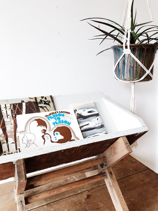 Vintage Table Top Book Shelf