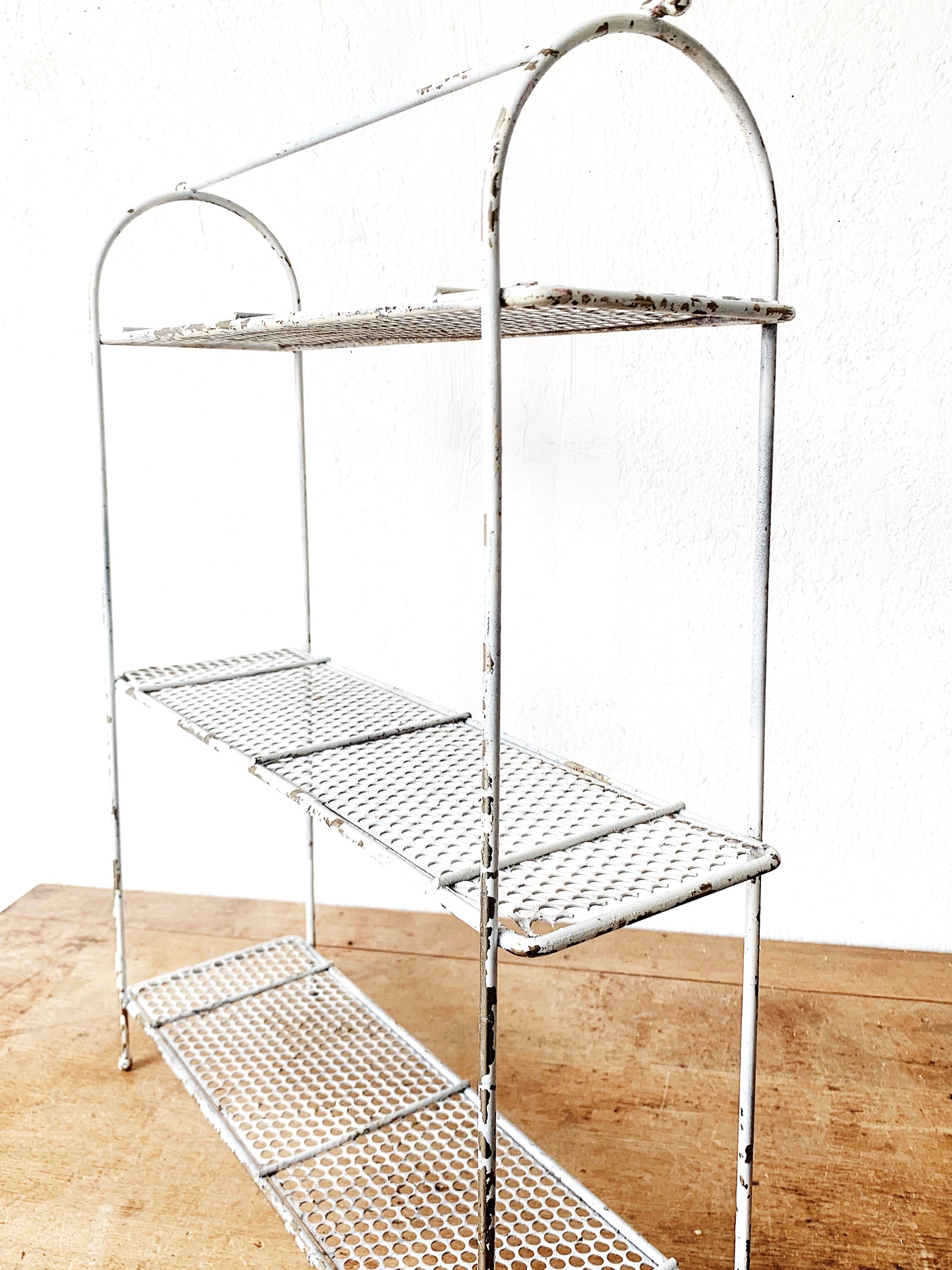 Mid Century Metal Shelf