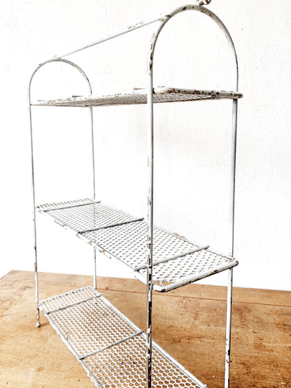 Mid Century Metal Shelf