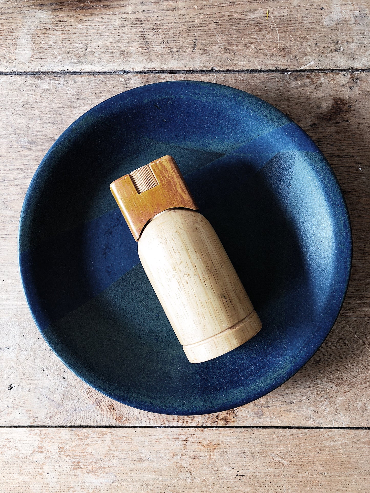 Vintage Modernist Ceramic Plate