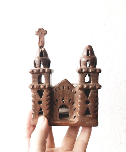 Vintage Clay Mission Incense Burner