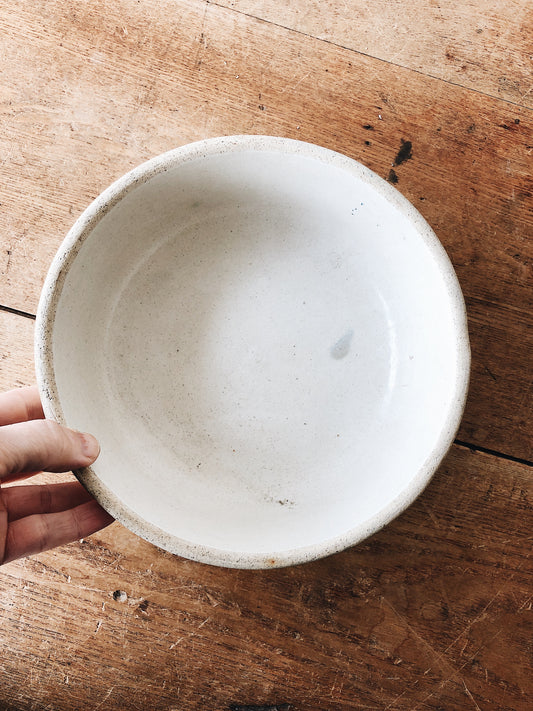 Primitive Ironstone Bowl