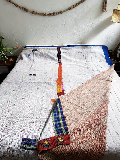 Vintage Kantha Quilt