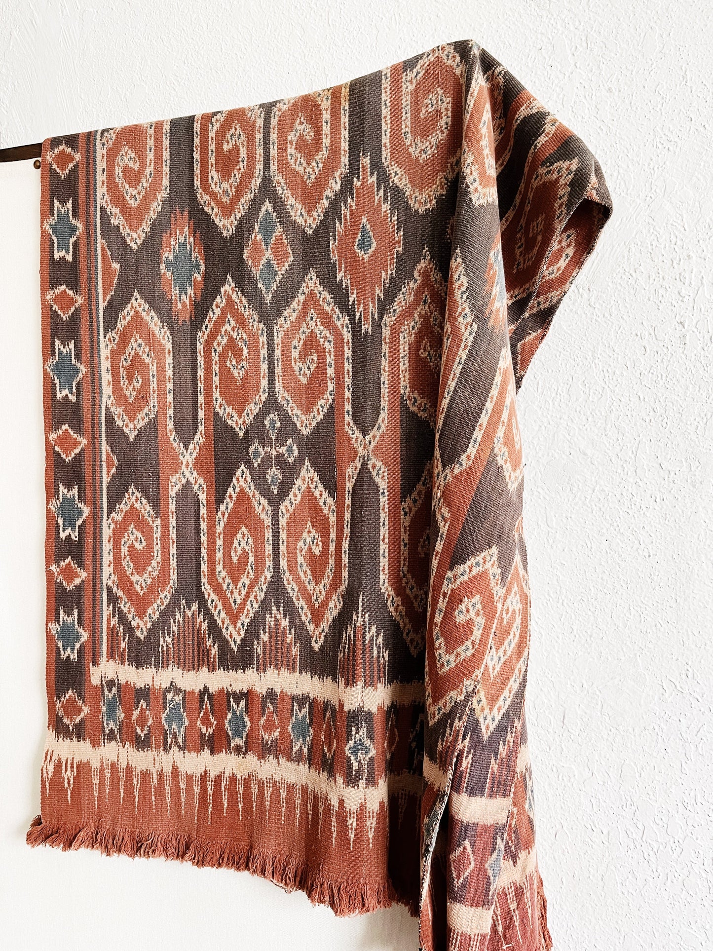 Vintage Ikat Blanket