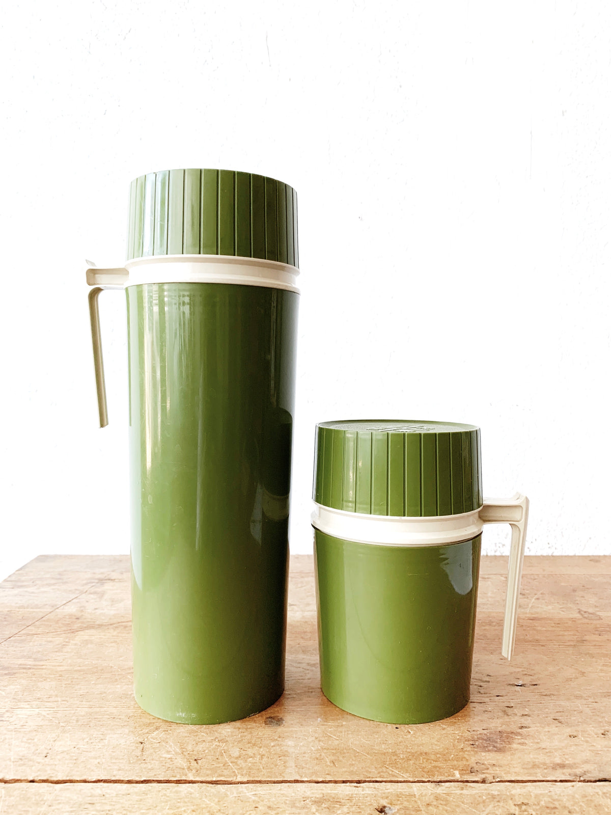 Vintage Thermos Pair