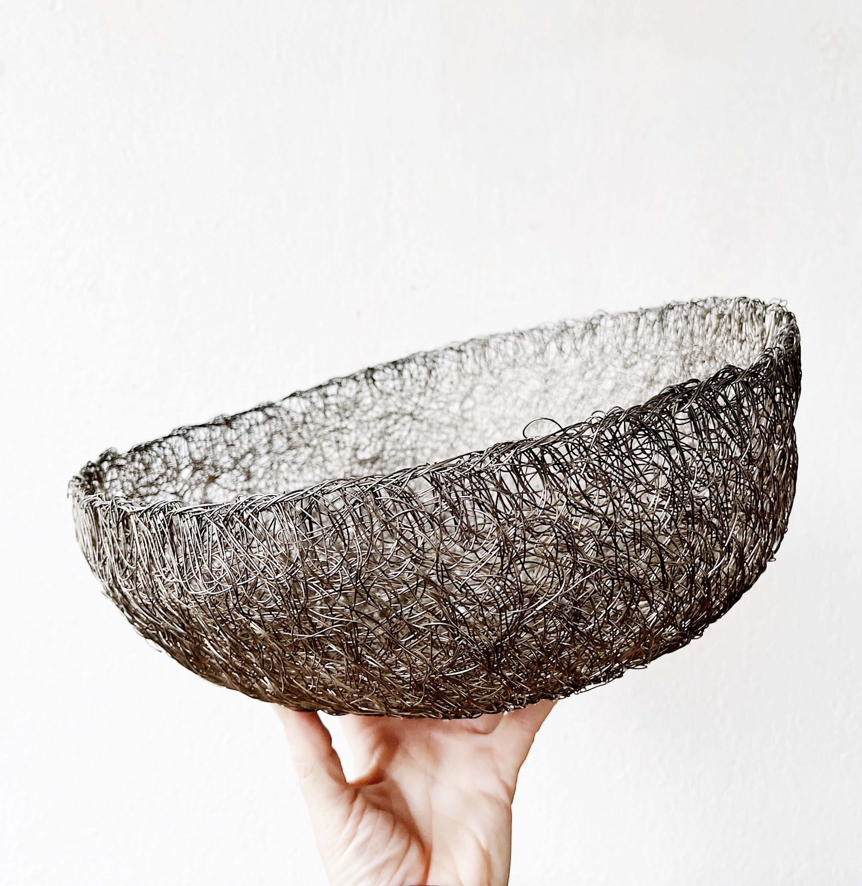 Woven Metal Bowl - Thumbnail 2