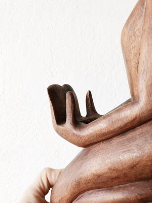 Vintage Meditation Statue