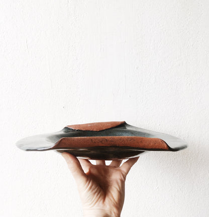 Vintage Indigo Platter