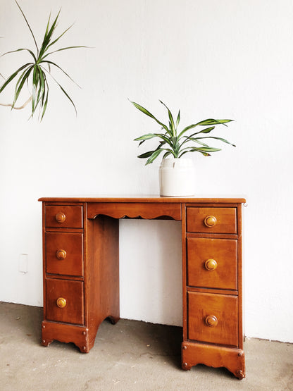 Vintage Maple Sewing Desk