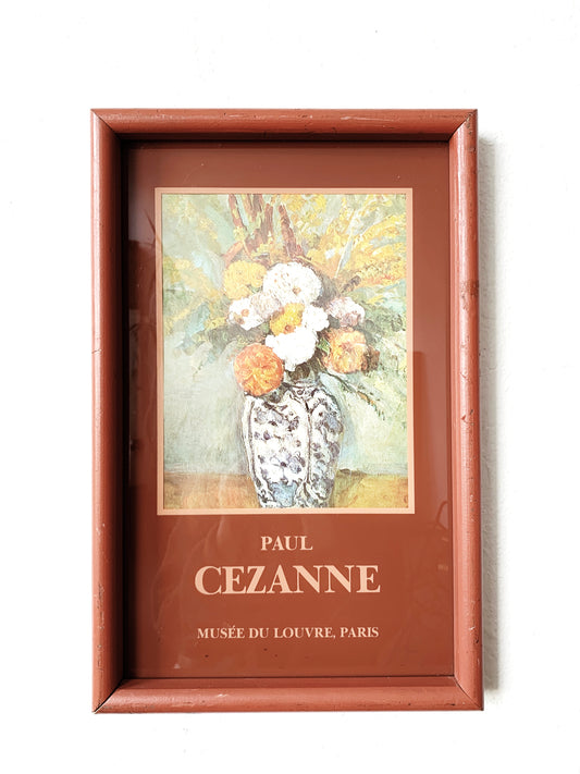 Vintage Framed Cezanne Museum Print