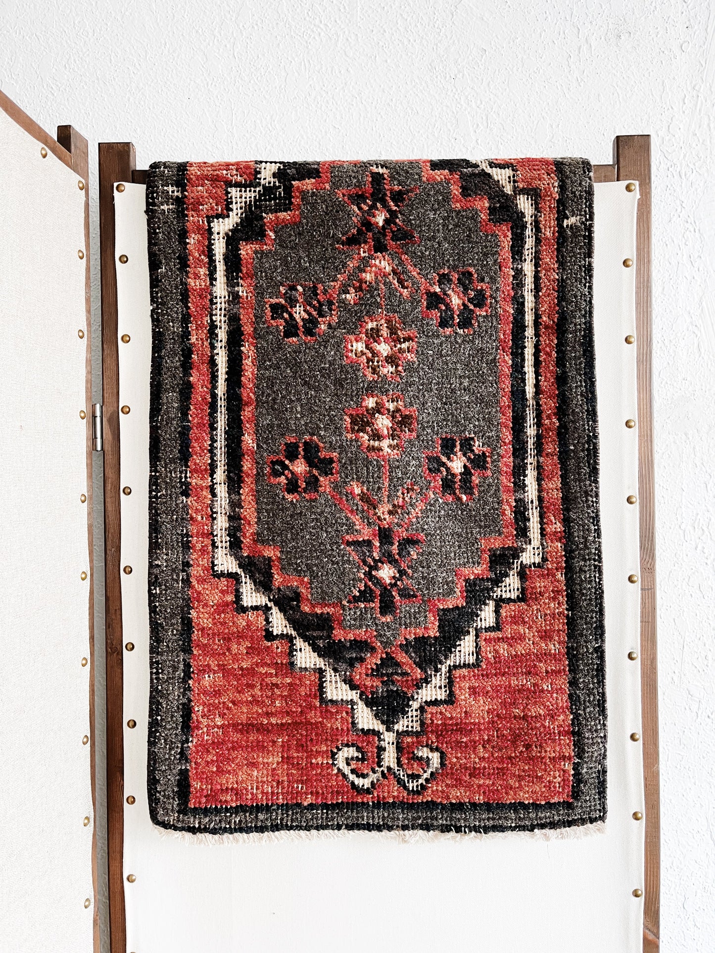 Vintage Turkish Mini Rug