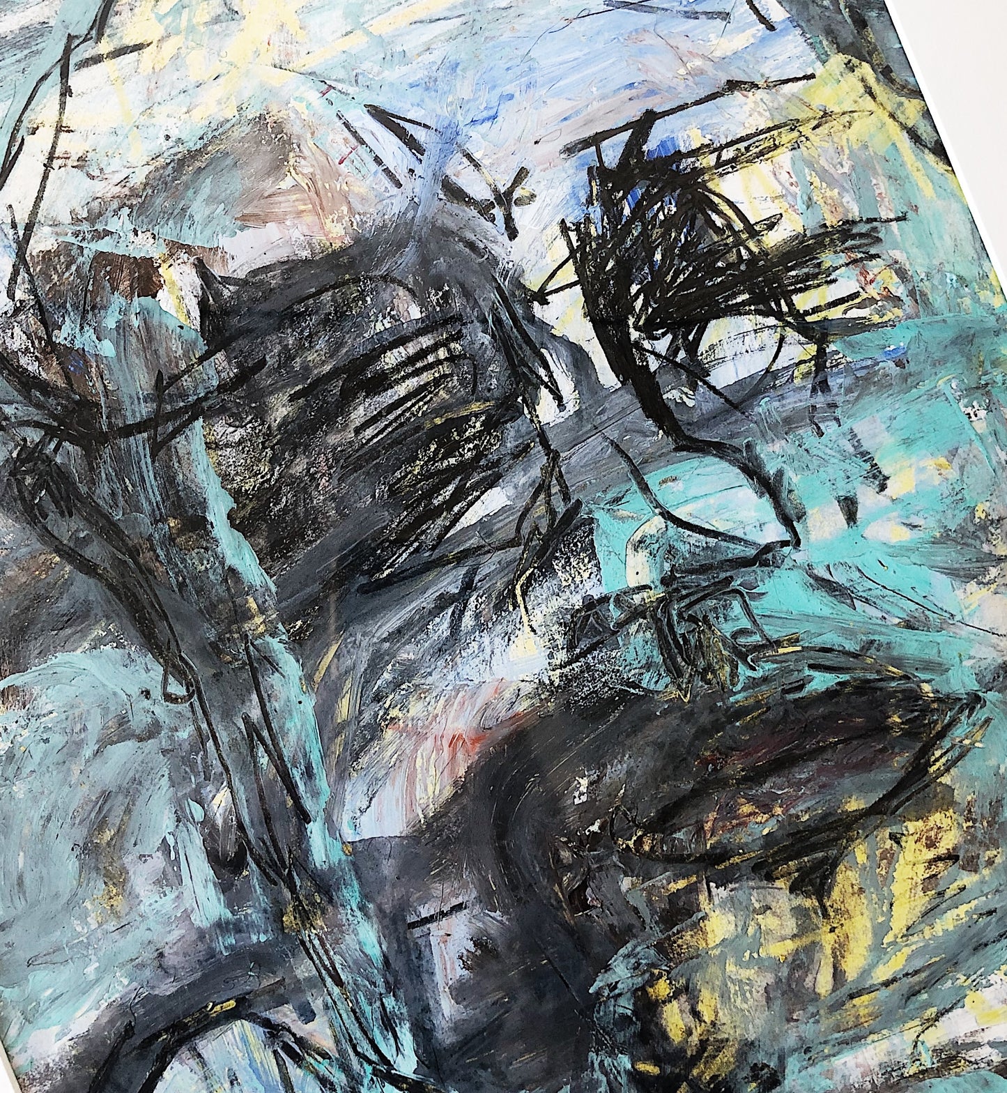 Original Mixed Media Portrait